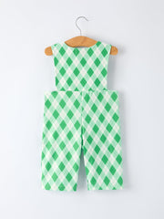 Spring Golf Embroidered Baby Boys Smocked Romper