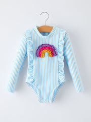 Rainbow Baby Girls One Piece Swimsuit