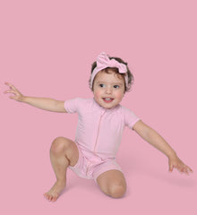 PINK ROSE RIB SHORTIE
