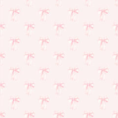 Pink Bows Baby Gown