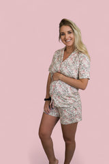 VICTORIAN BLOOM WOMEN'S DREAM SHORT SET