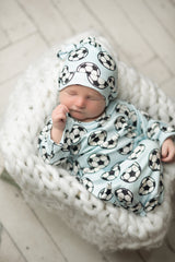 Soccer Baby Gown