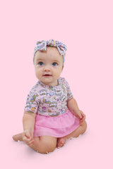 ONCE UPON A BIRTHDAY DREAM TUTU BODYSUIT DRESS