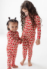 STRAWBERRIES | ZIP ROMPER