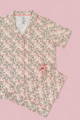 VICTORIAN BLOOM WOMEN'S DREAM SHORT SET