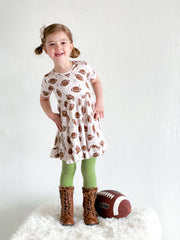 READY, SET, HUT DREAM RUFFLE DRESS