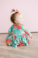 SALE After the Rain 3/4 Sleeve Twirl Bodysuit