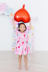Sucker for You 3/4 Sleeve Pocket Twirl Dress