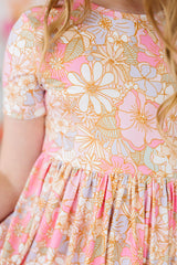 What's Up Buttercup S/S Pocket Twirl Dress