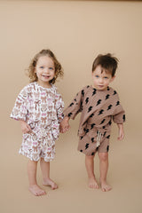 Shorts Set | Mocha Bolts
