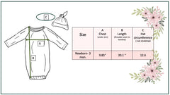 Baseball Baby Gown