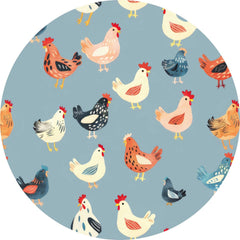 Pre Order Happy Hens - Bamboo Blankets (SHIPS LATE AUG)