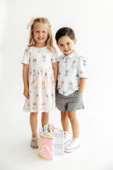 Party Pups S/S Pocket Twirl Dress