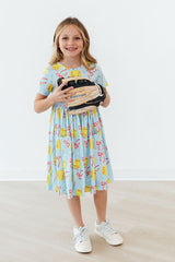 Softball Sweetie S/S Pocket Twirl Dress