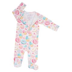Sweet Tooth Zipper Footie