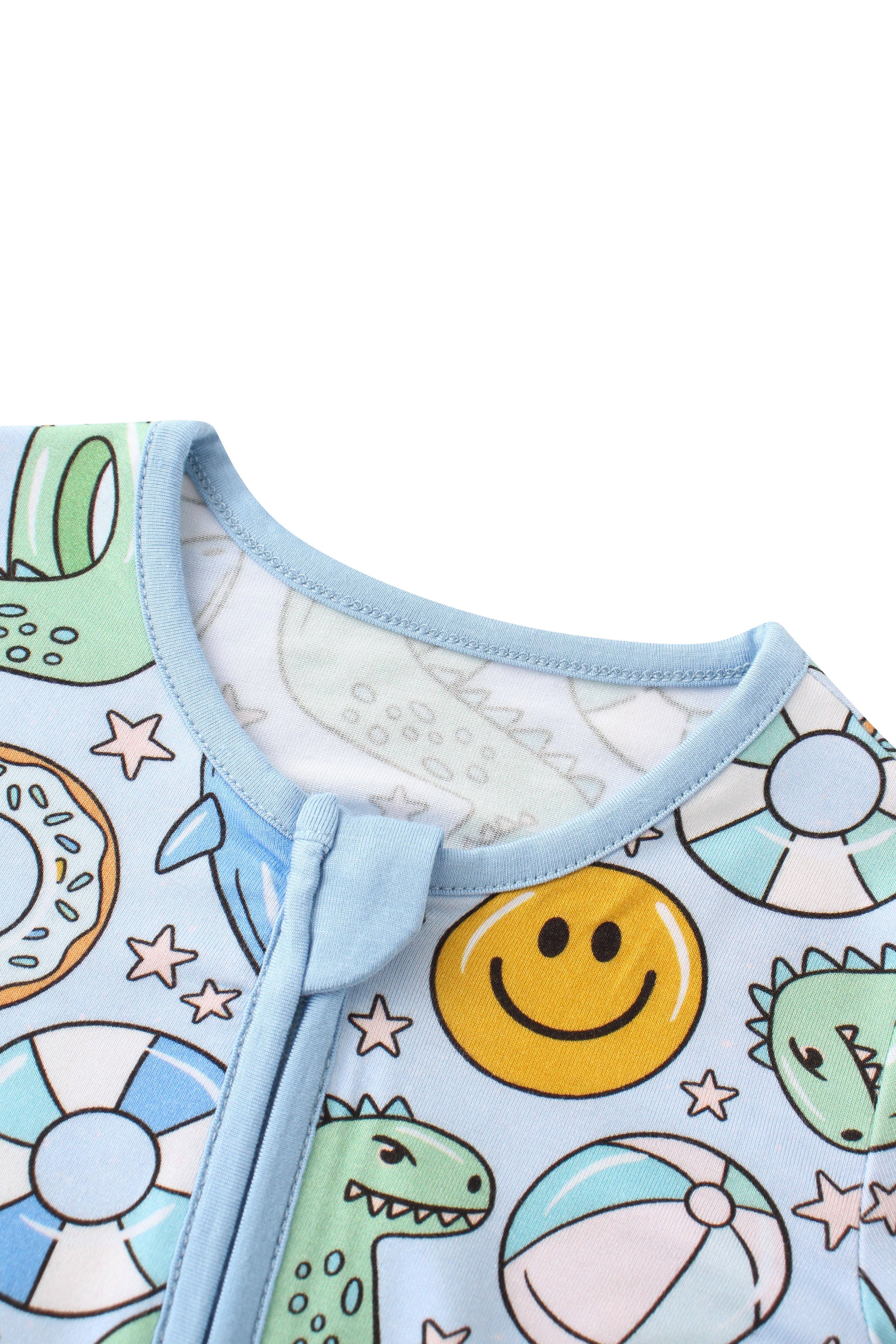 Posh TOT Pool Floats Bamboo Baby Convertible Zippy Romper