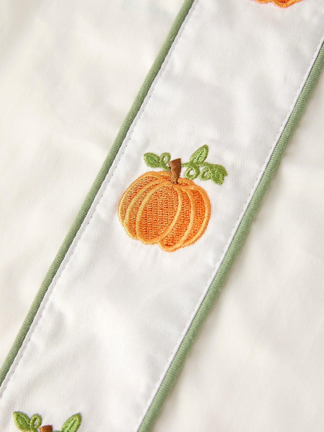 Thanksgiving & Halloween Pumpkin Applique Boy's Set