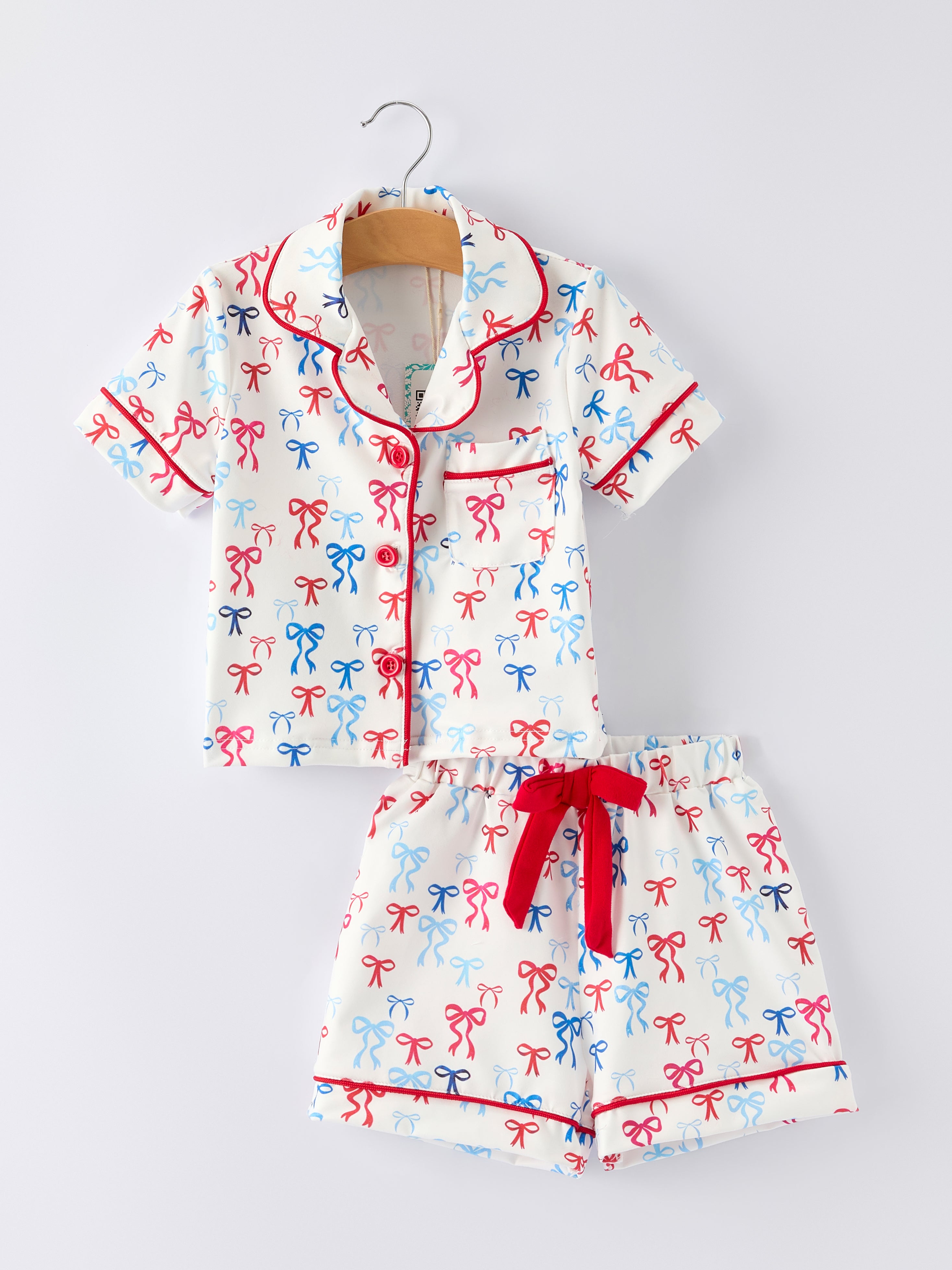 Mommy & Me 4th of july Print Pajama Set