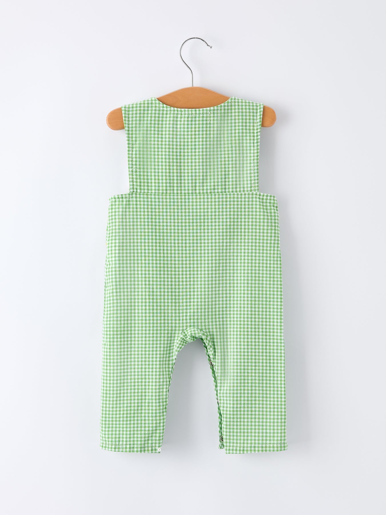 Spring Turtle Smocked Baby Boy Romper