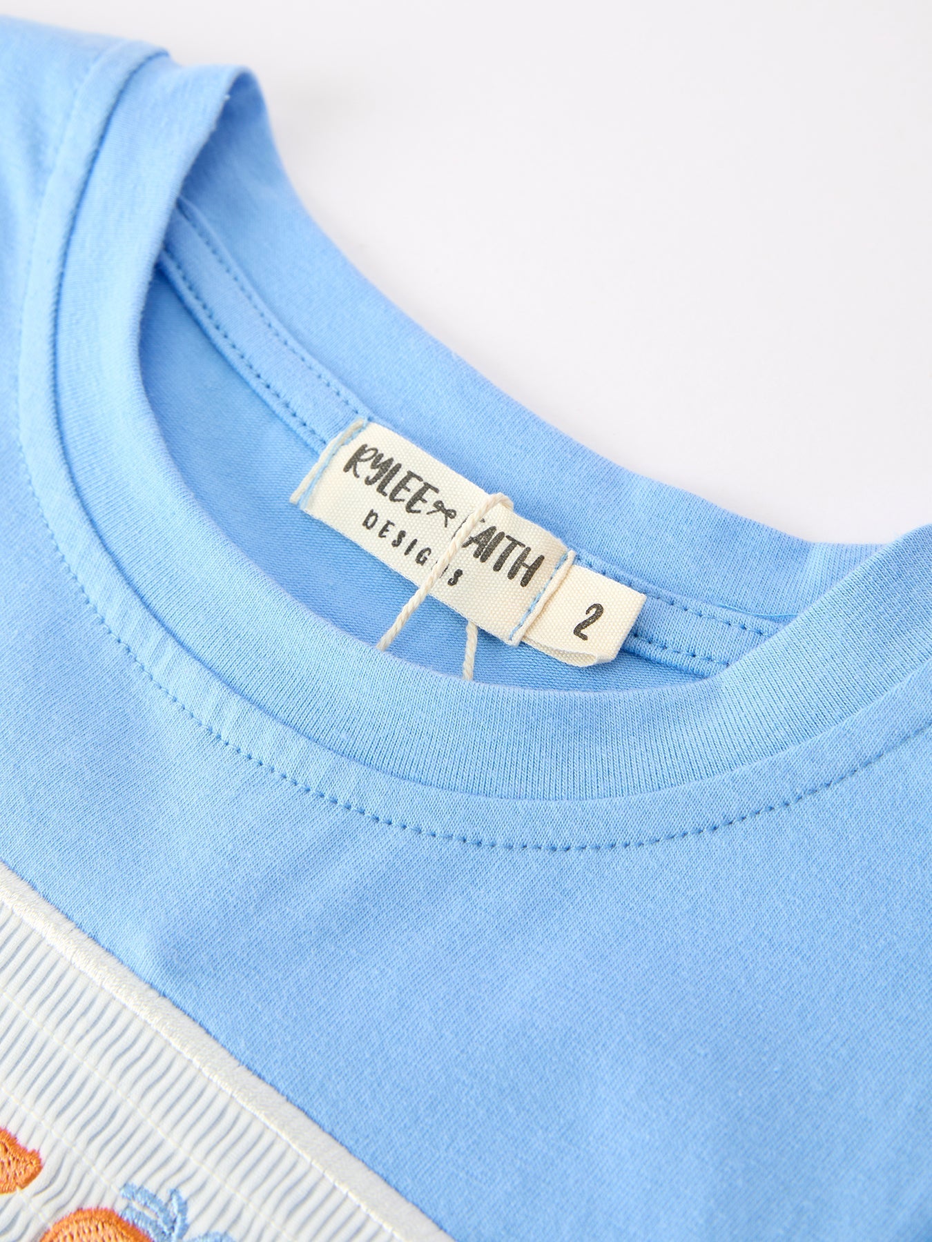 Summer Whale Embroidery Boys Set T Shirt Plaid Shorts Outfit