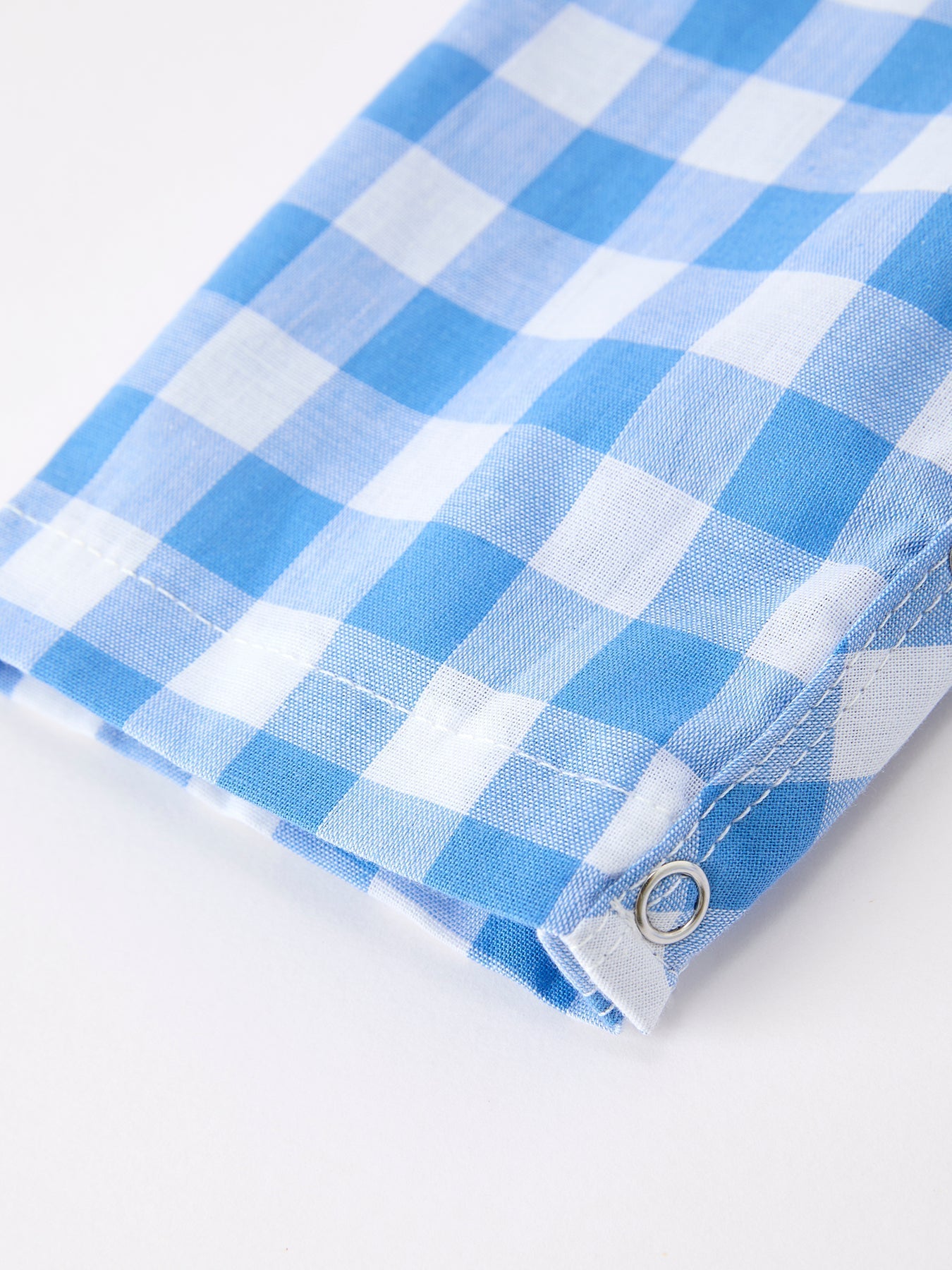 Summer Plaid Whale Embroidery Boys Jonjon Sleeveless