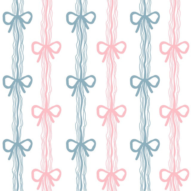Bow Rows Baby Gown