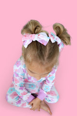 VIOLET FIELDS DREAM BOW HAIR CLIPS
