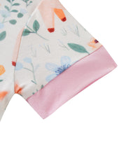 Posh TOT Piggy Wiggly Bamboo Shorty Romper