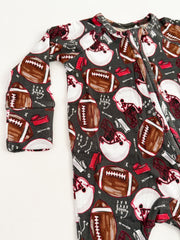 TOUCHDOWN | ZIP ROMPER