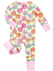 Posh TOT Sassy Shades Bamboo Baby Convertible Zippy Romper
