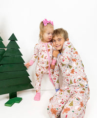 SLEIGH BELLES | ZIP ROMPER