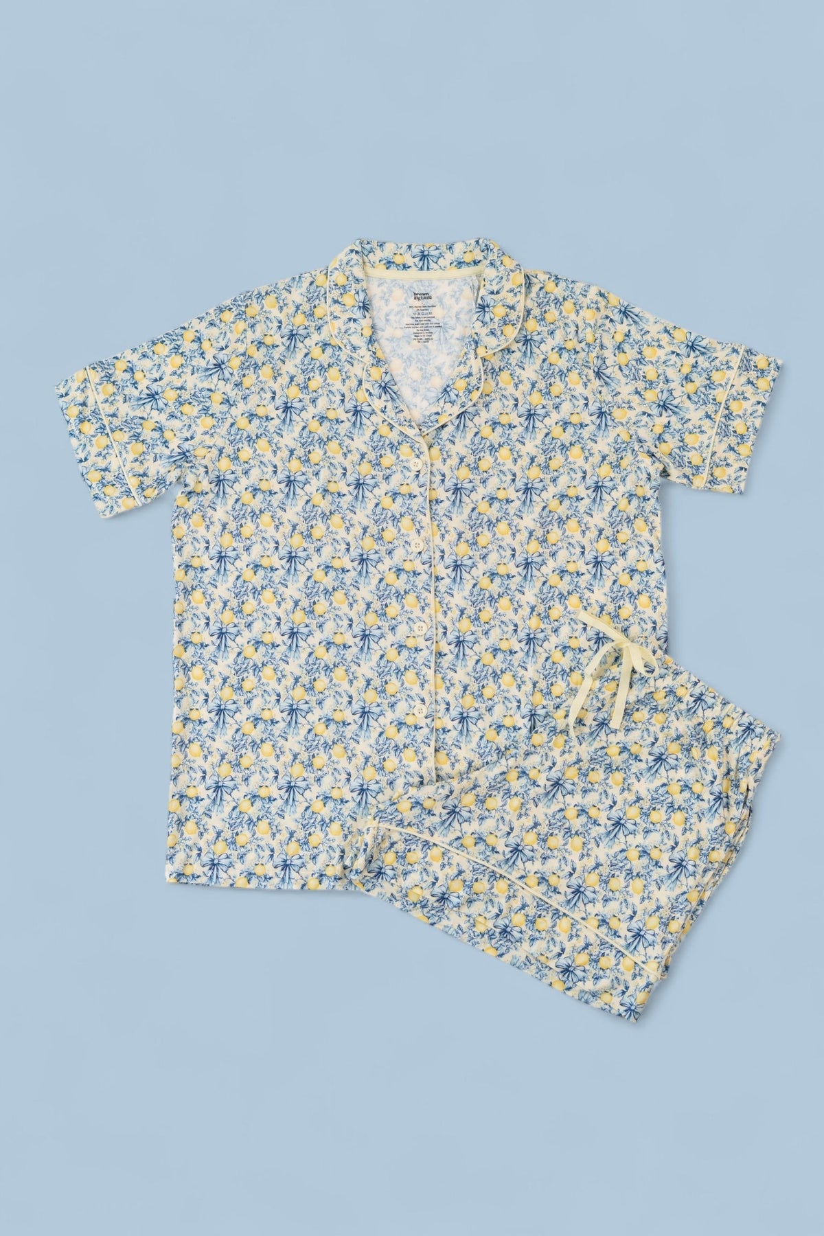 VINTAGE CITRUS TOILE WOMEN'S DREAM SHORT SET