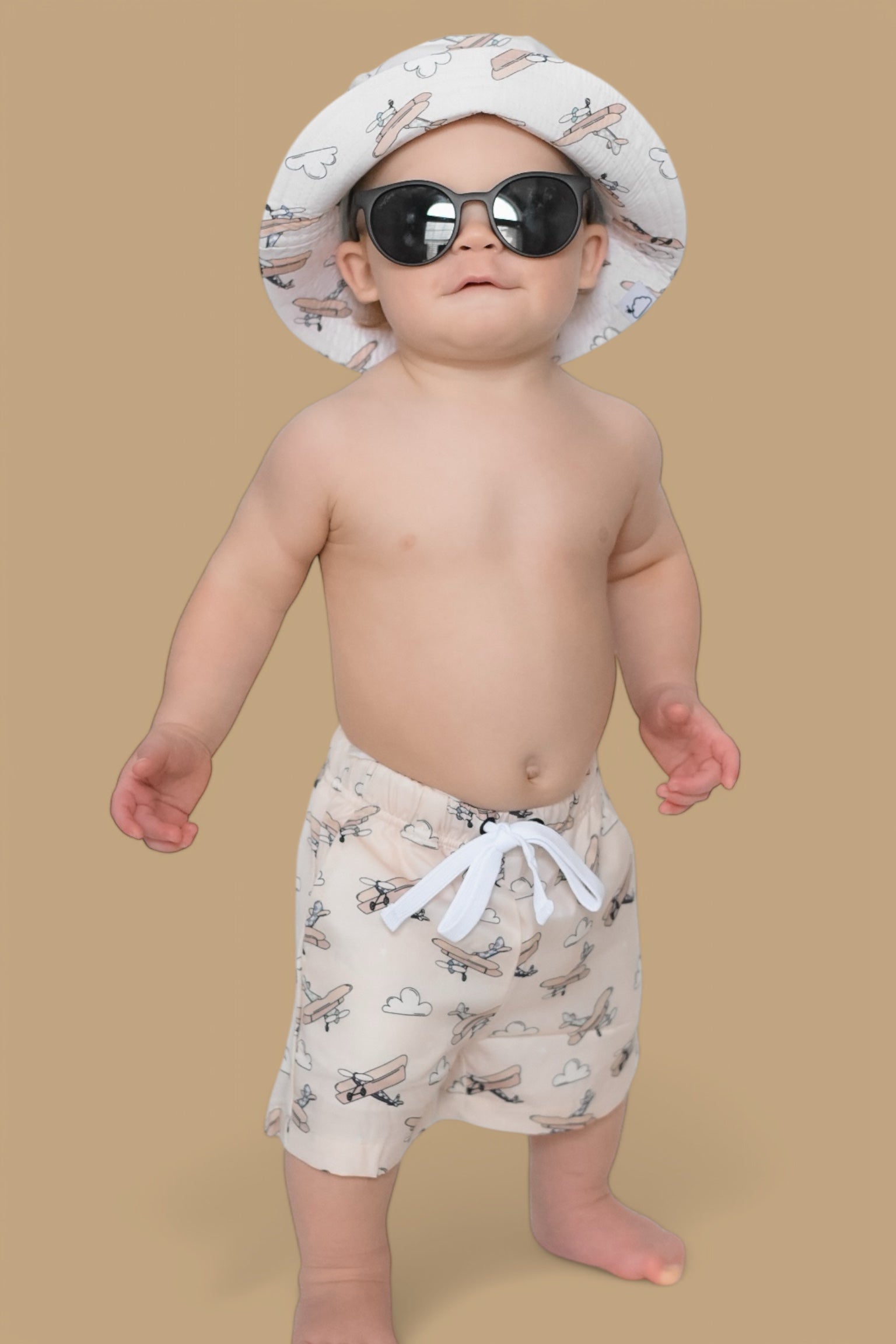 PLANE FUN BOY'S DREAM SWIM TRUNKS