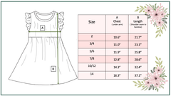 Claire Horse Flutter Dress