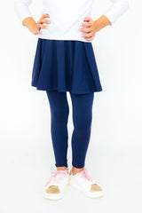 Navy Twirl Skegging
