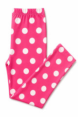 Pink Polka Dots Leggings