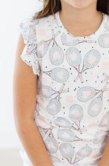 SALE Game, Set, Match S/S Ruffle Tee