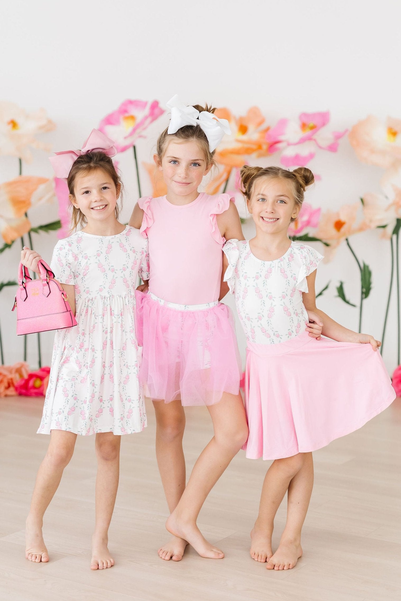 SALE Rosie Posie S/S Pocket Twirl Dress