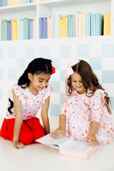School Days S/S Ruffle Tee