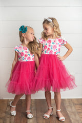 Tulle Rose Dress