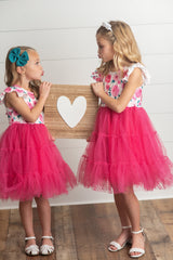 Tulle Rose Dress