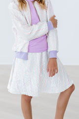 Unicorn Flip Sequin Twirl Skort