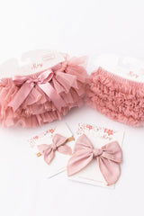 Vintage Pink Ruffle Bum Bloomer