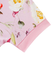 Posh TOT Rose Meadow Bamboo Shorty Romper