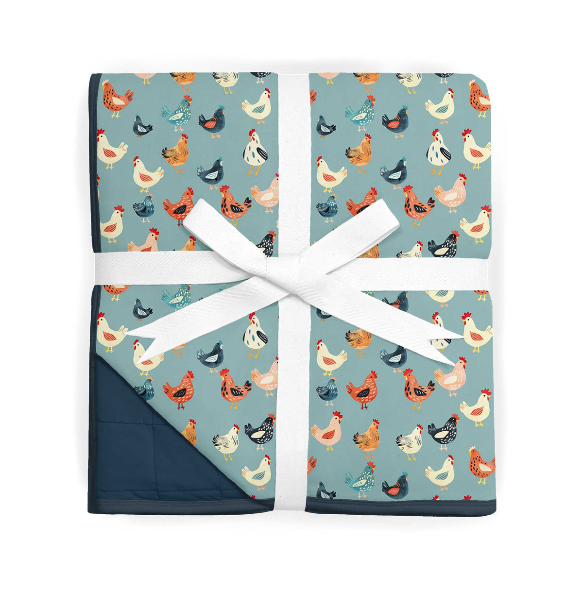 Pre Order  Happy Hens - Bamboo Blankets  (SHIPS LATE AUG)