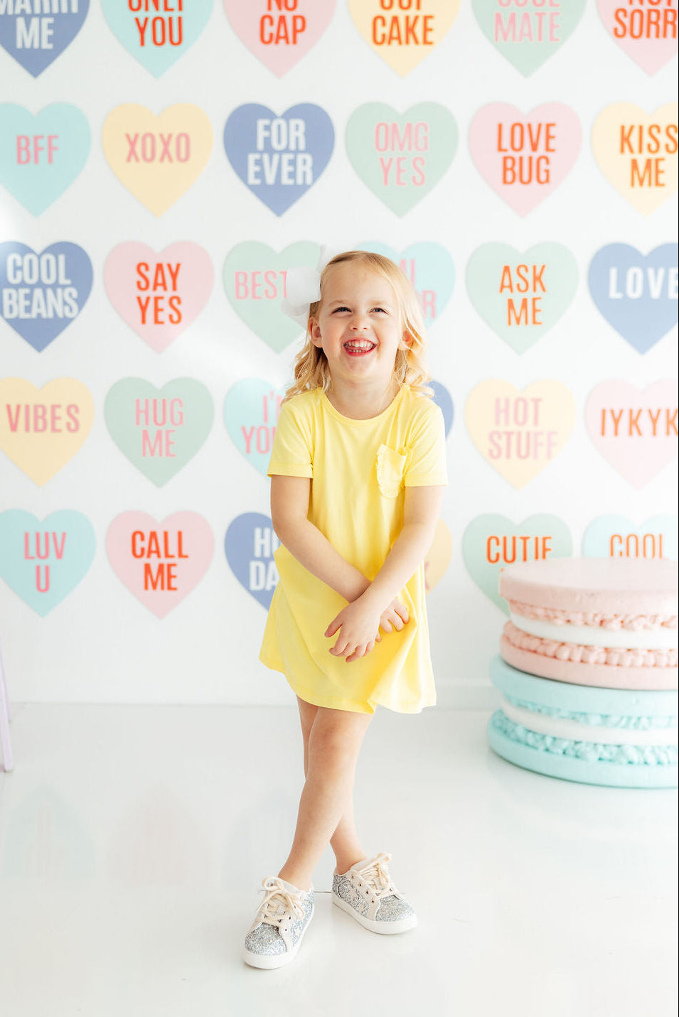 Yellow T-Shirt Dress