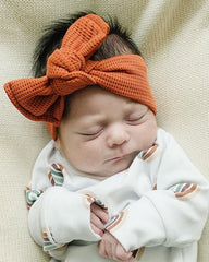 Waffle Headband | Pumpkin
